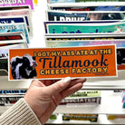 I Got My Ass Ate at the Tillamook Cheese Factory - Frog Mustard Stickers