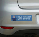 I Have Foreseen Your Divorce (Microsoft XP Merlin) - Frog Mustard Stickers