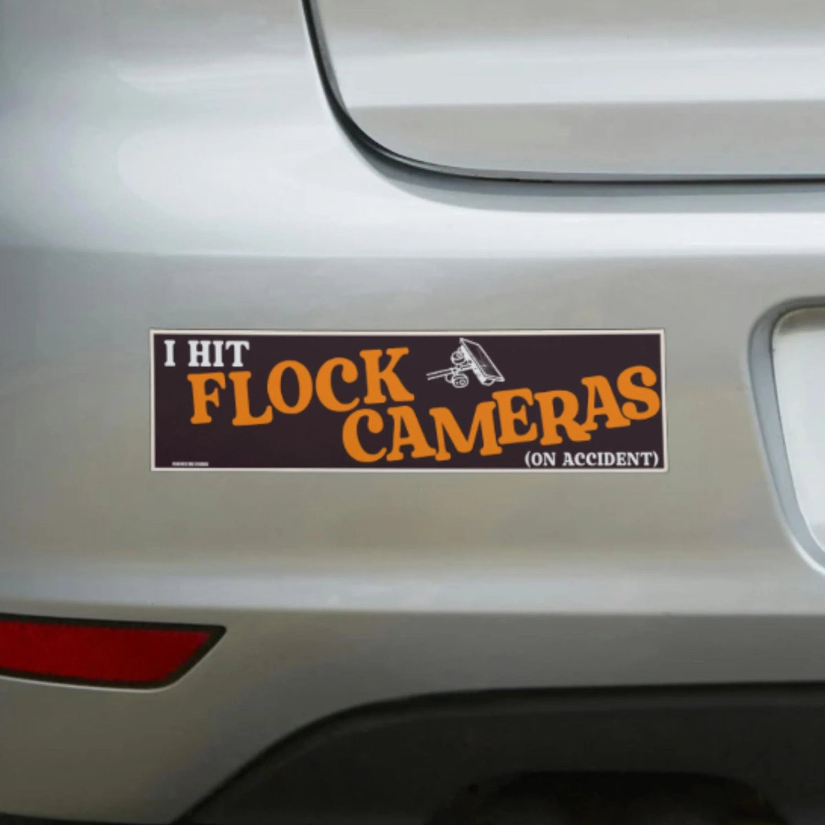 I Hit Flock Cameras (On Accident) - Frog Mustard Stickers