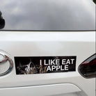 I like Eat Apple - Frog Mustard Stickers
