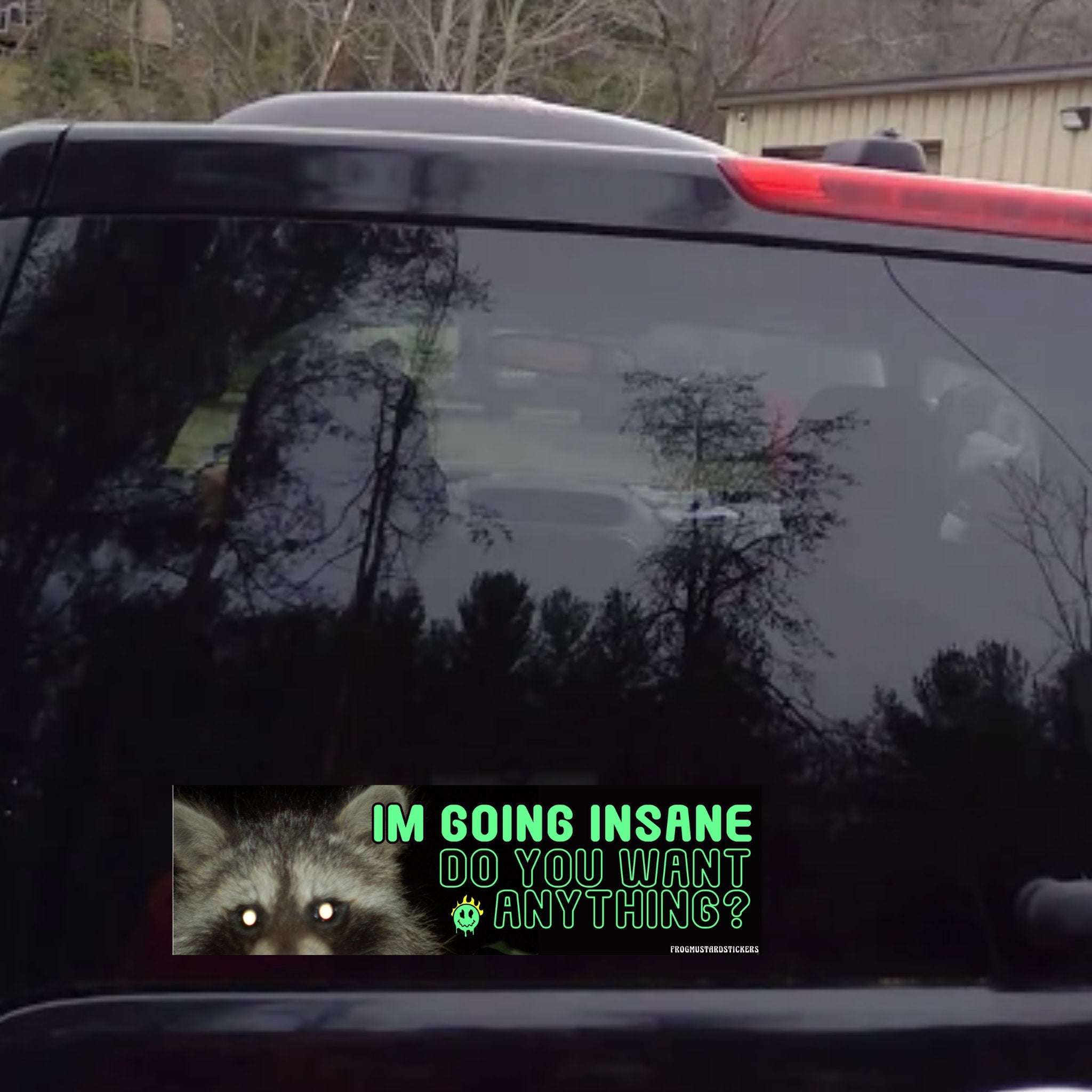 I'm going Insane, do you want anything? - frogmustard stickers
