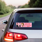 Elon Musk Burn Book Sticker (Mean Girls) Fugly Sl*t | Unhinged | 8.5" x 2.5"| Bumper Car Sticker OR Magnet Premium Weather-proof Vinyl