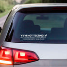 I'm Not Texting, I'm Leaking Highly Confidential US Government War Plans | Funny Bumper Sticker Sticker OR Magnet | Politics | 8.5" x 2.5"