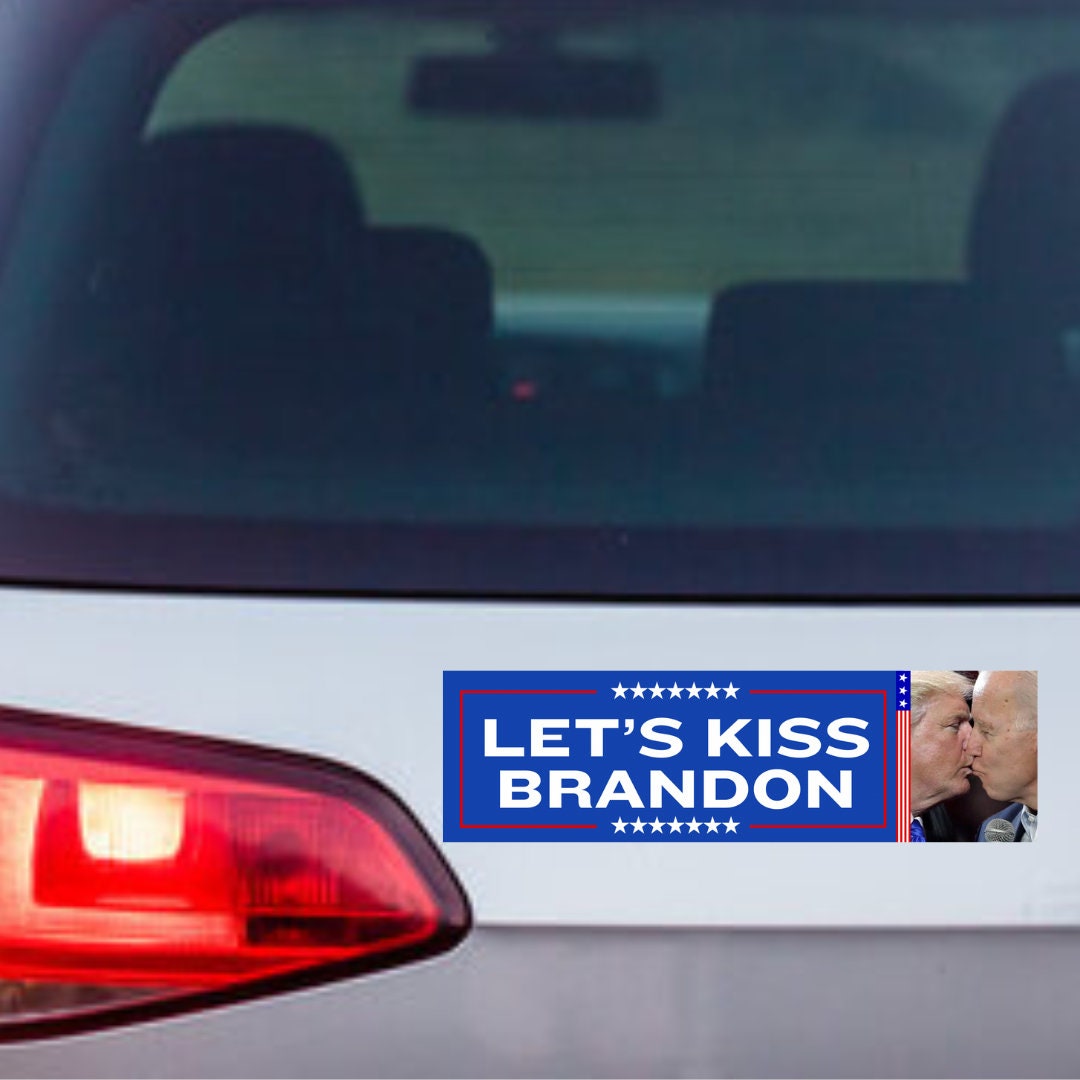 Let’s Kiss Brandon - frogmustard stickers
