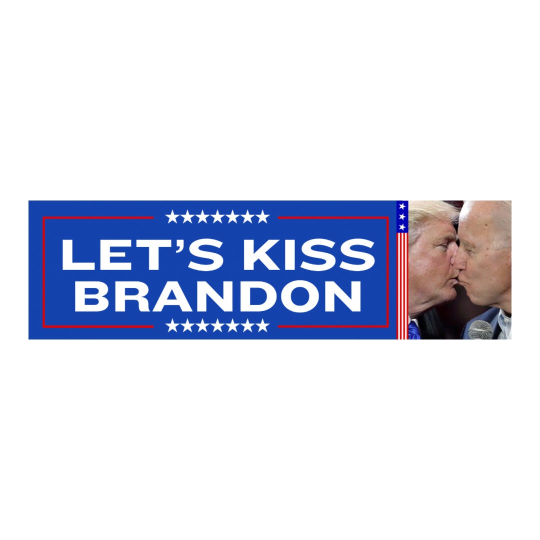 Let’s Kiss Brandon - frogmustard stickers