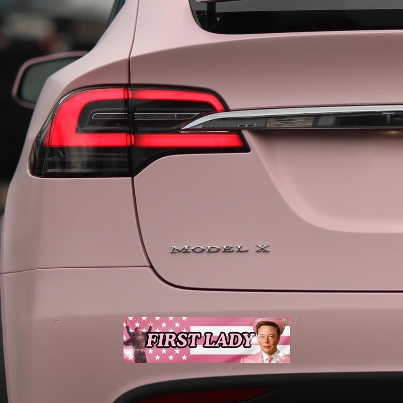 Elon First Lady - frogmustard stickers