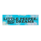 Little Peepee, Big Dreams - Frog Mustard Stickers