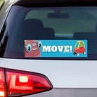 Move! - Frog Mustard Stickers