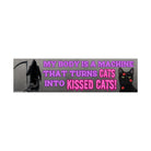 My Body is a Machine That Turns CATS into KISSED CATS - Frog Mustard Stickers