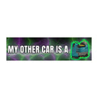 My Other Car is a Commercial Floor Scrubber - Frog Mustard Stickers