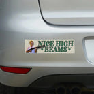 Nice High Beams - Frog Mustard Stickers