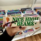 Nice High Beams - Frog Mustard Stickers