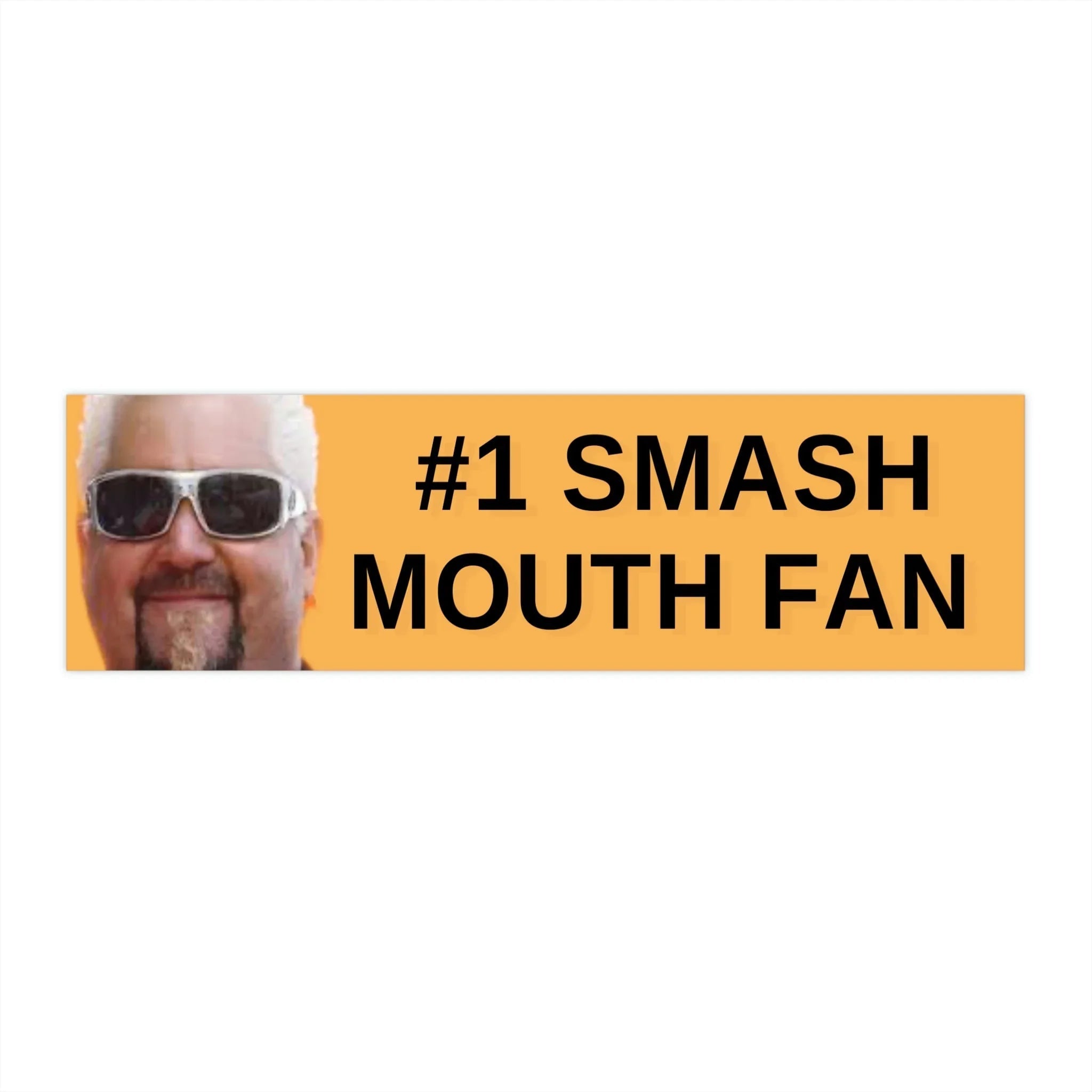 Number 1 Smash Mouth Fan (Guy Fieri) - Frog Mustard Stickers