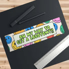 On My Way to Get a Lobotomy! - Frog Mustard Stickers