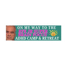 On my way to RFK Jr's ADHD/Depression Camp - Frog Mustard Stickers