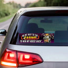On My Way to the Casino to WIN My House Back - Frog Mustard Stickers