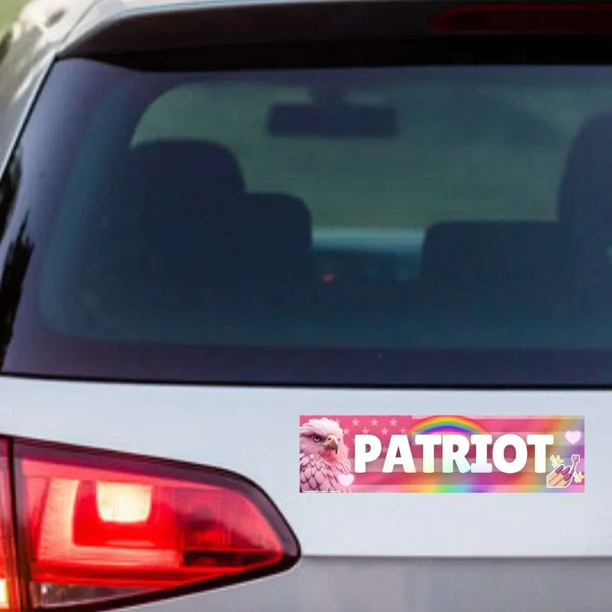 "Patriot" - Frog Mustard Stickers