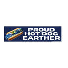 Proud Hot Dog Earther - Frog Mustard Stickers