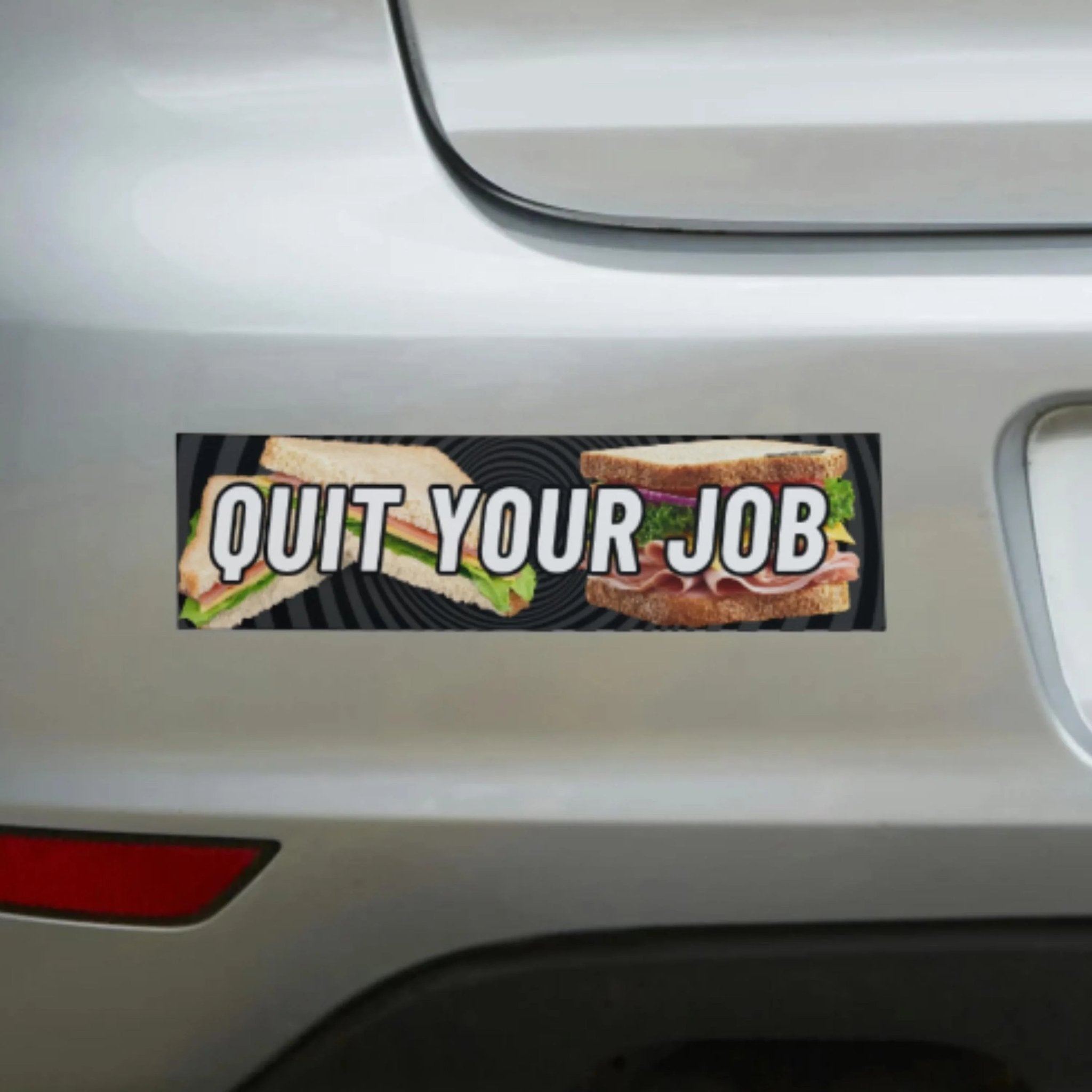 Quit Your Job (Sandwich) - Frog Mustard Stickers