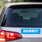 Sorry! Decal - Frog Mustard Stickers