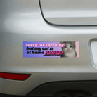 Sorry for Speeding, But My Cat is at Home Alone! - Frog Mustard Stickers