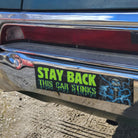 Stay Back, This Car Stinks - Frog Mustard Stickers