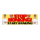 Stop Honking! Start Hanking - Frog Mustard Stickers
