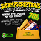 Swampscriptions: Monthly Stickers & Magnets (up to 70% off) 🐸📦 - Frog Mustard Stickers