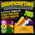 Swampscriptions: Monthly Stickers & Magnets (up to 70% off) 🐸📦 - Frog Mustard Stickers