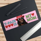 T - Pain is My Mom - Frog Mustard Stickers