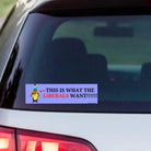 THIS is What the Liberals Want (Banana Cat) - Frog Mustard Stickers
