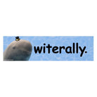 Witerally (Dolphin) - Frog Mustard Stickers
